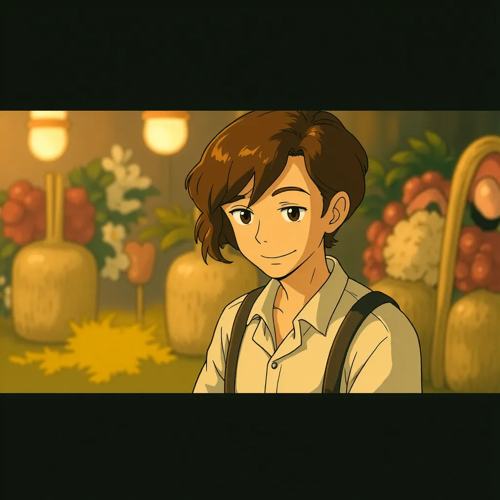 Eddie Redmayne in The Danish Girl (2015) - Anime style
