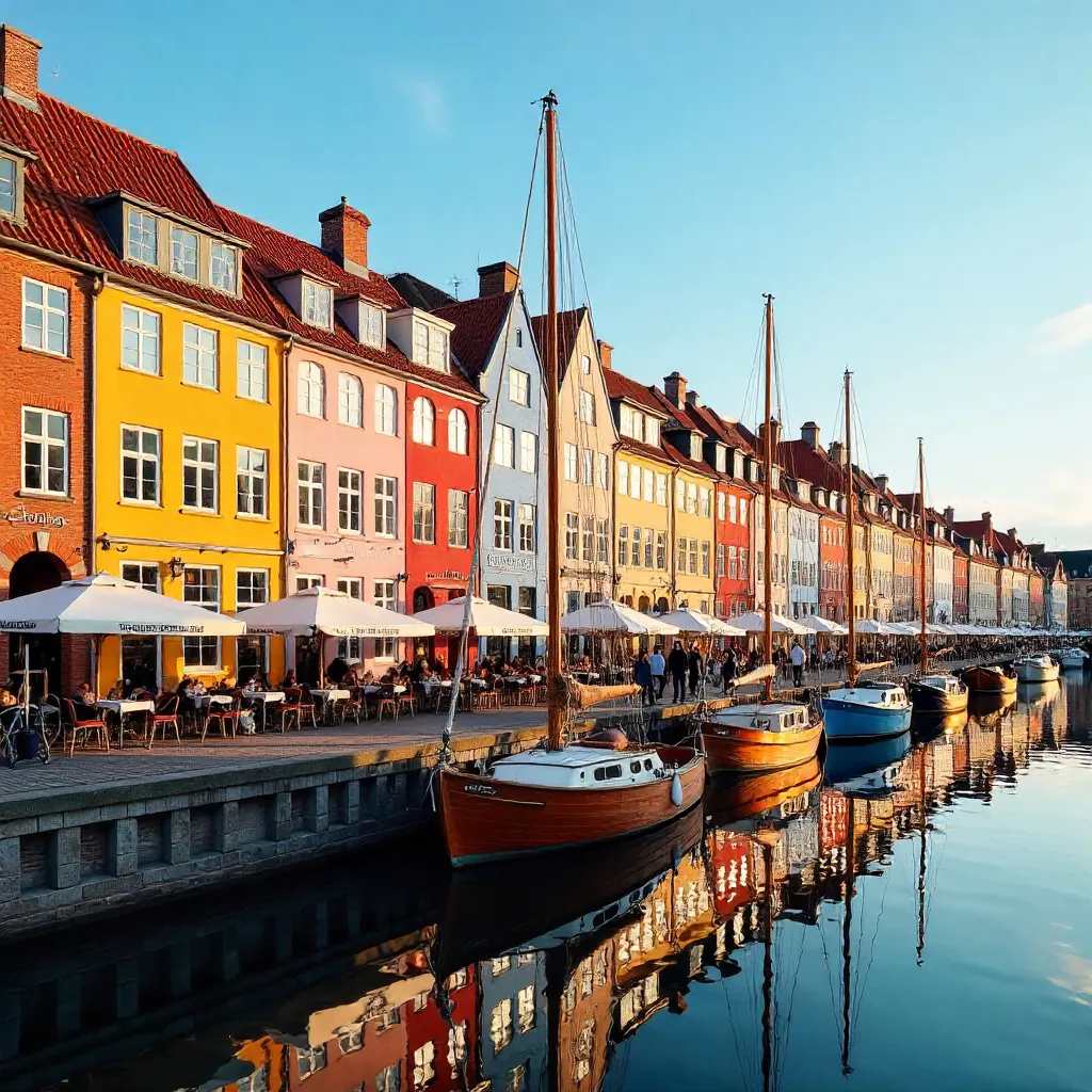 Charming Nyhavn Waterfront with Colorful Buildings