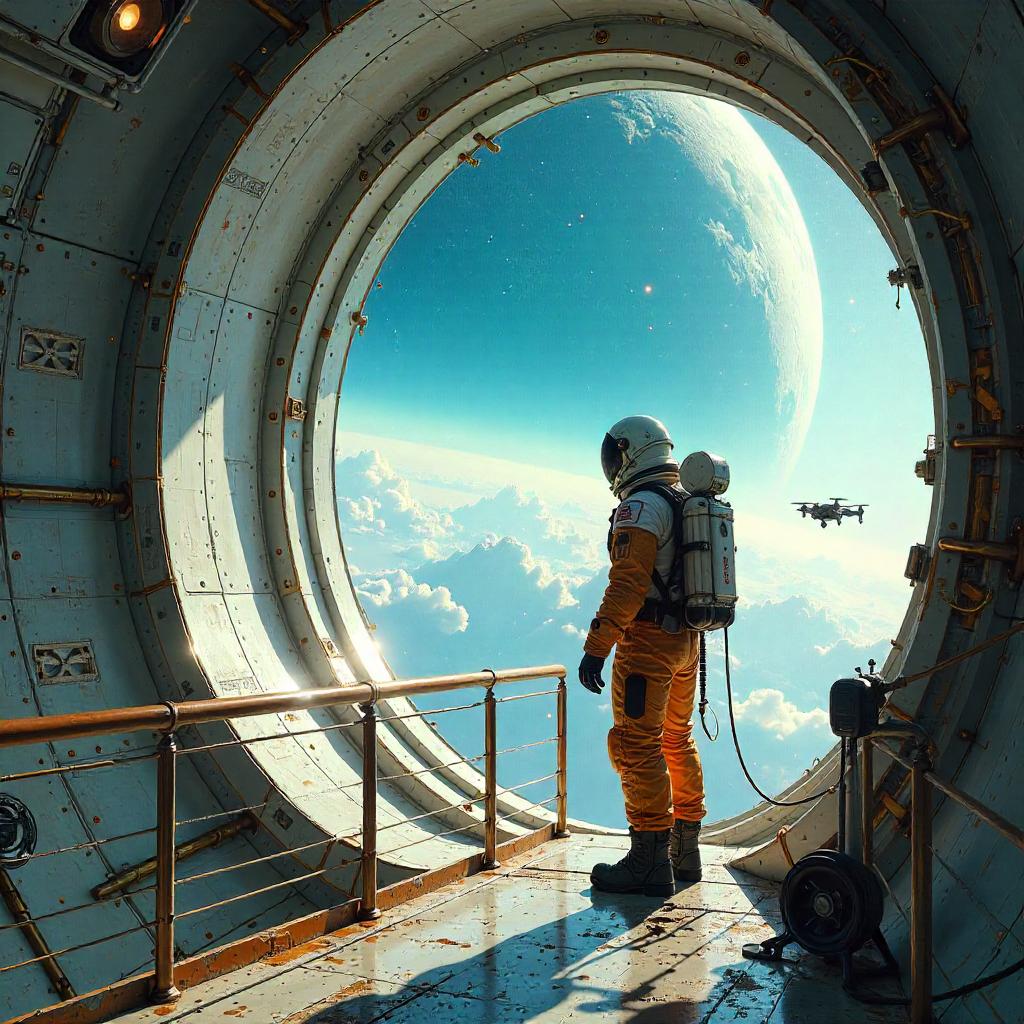 Towerbound Astronaut: Concept Art in a Spire