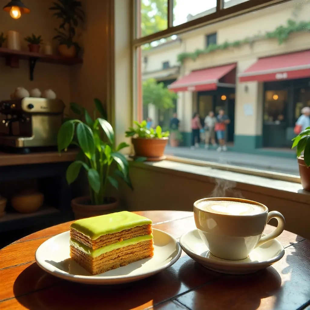 Bucaramanga Café Moment: Dessert and Coffee