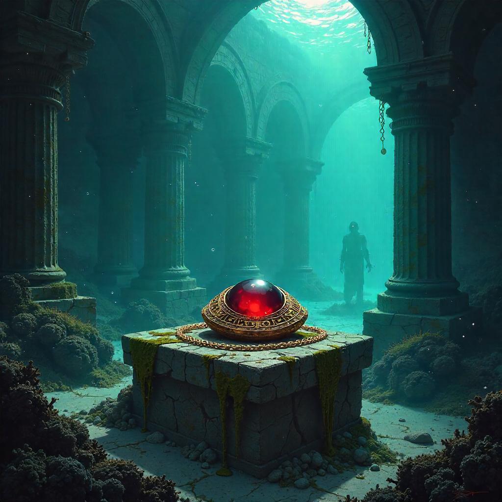 Cursed Amulet of Atlantis - Concept Art