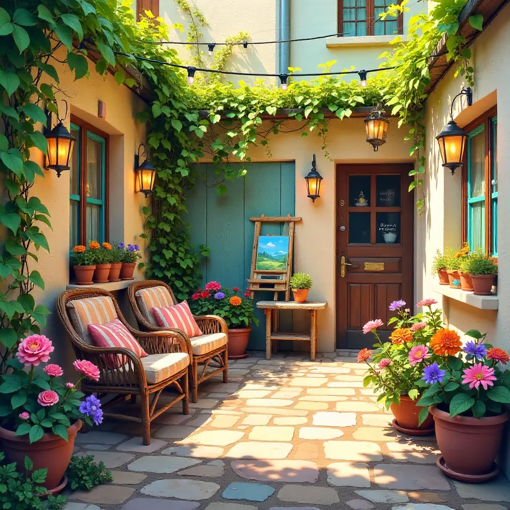 Explore the Mini Maison Art Patio