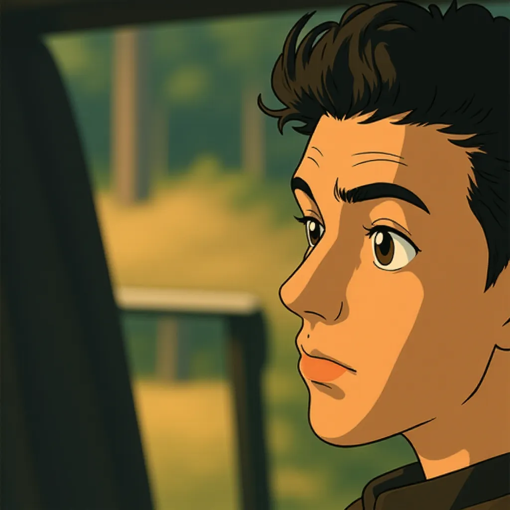 Danny Ramirez in Captain America: Brave New World (2025) - Ghibli style