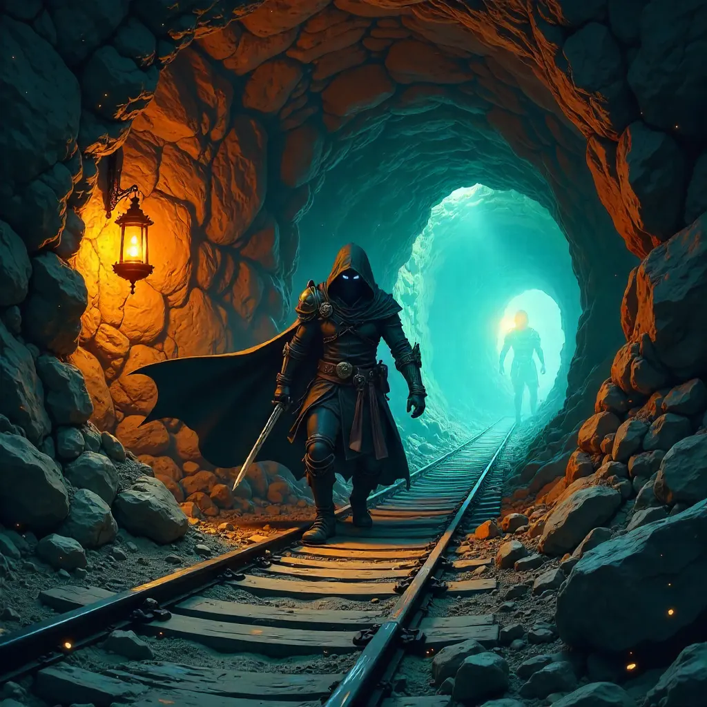 Shadow Assassin in the Dwarf Mine