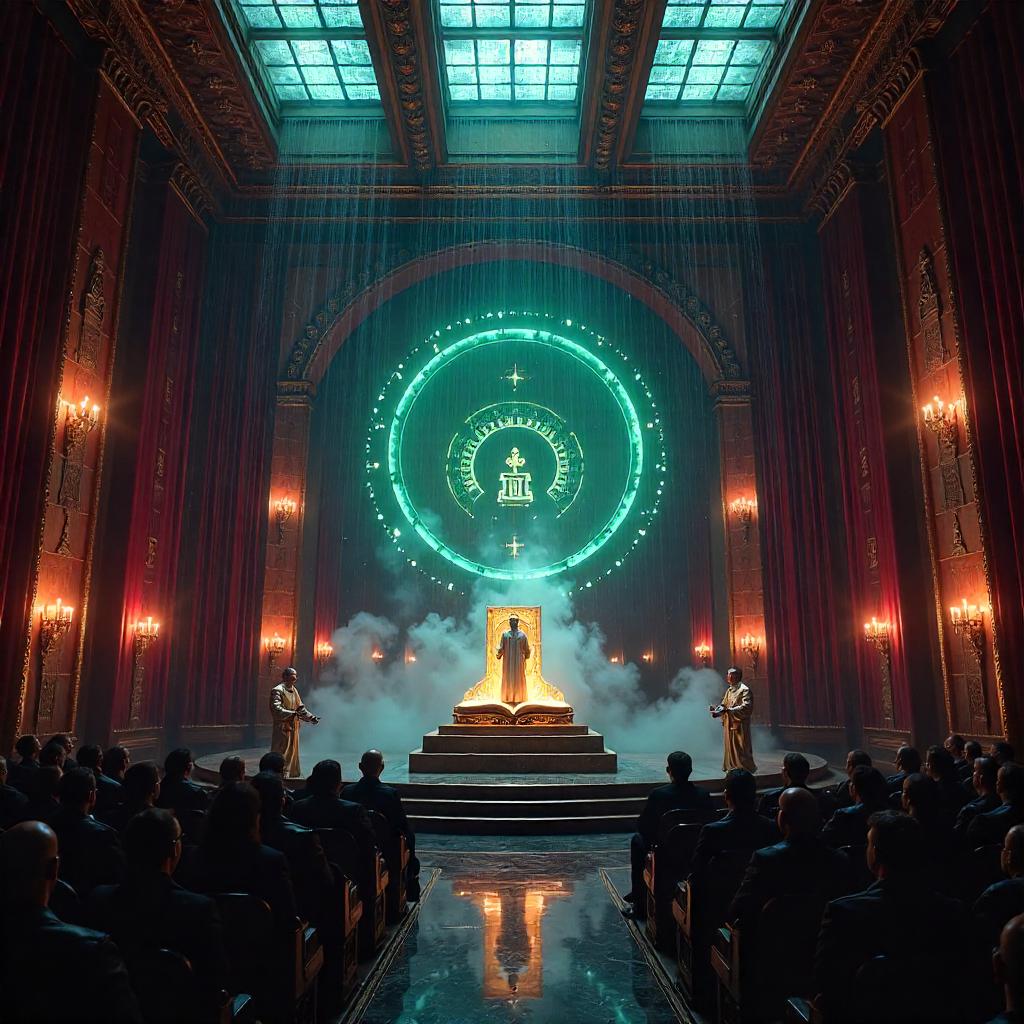 Neon Sanctum: Sacred Relic in a Cyberpunk Theater