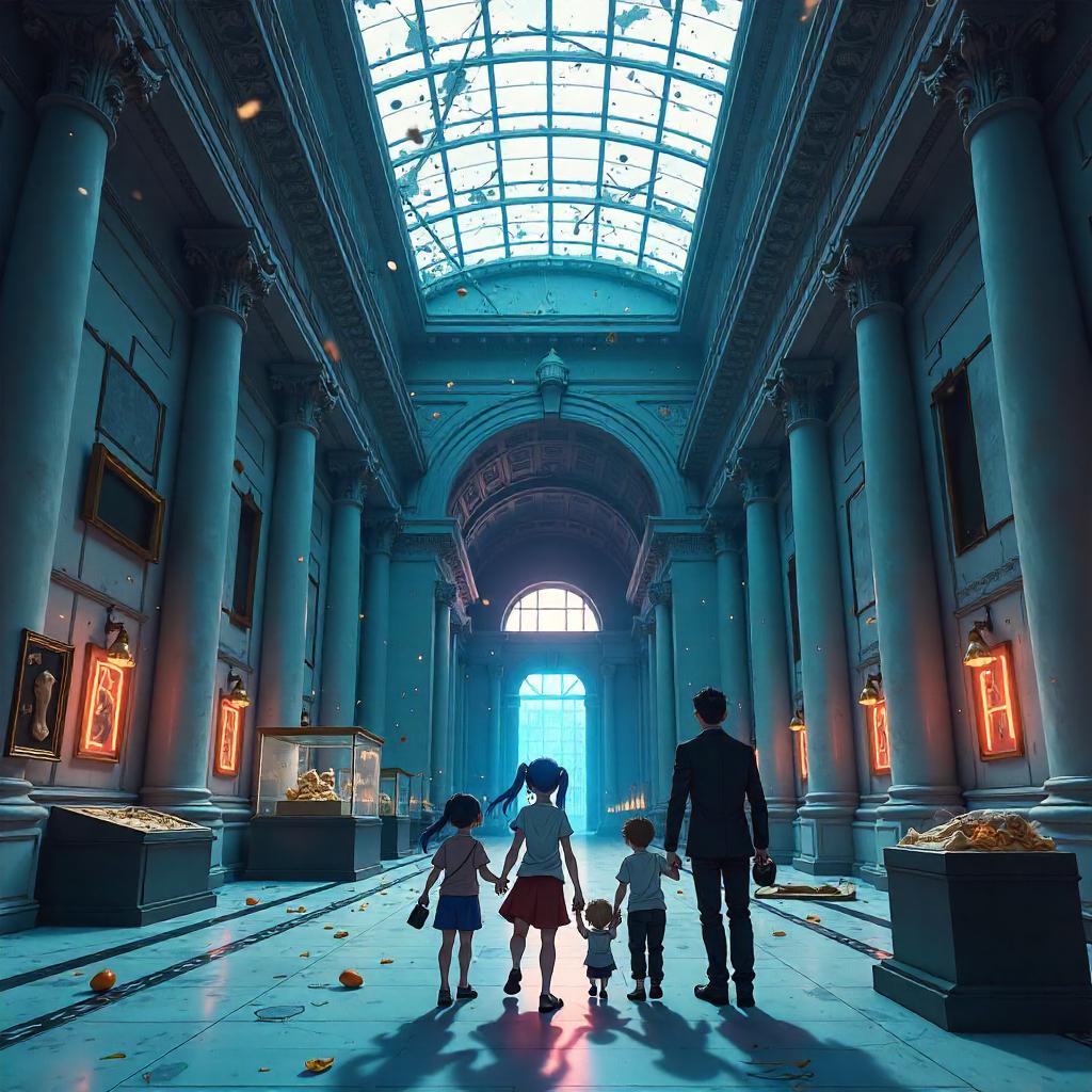 Shaking Halls: Anime Earthquake in a Museum