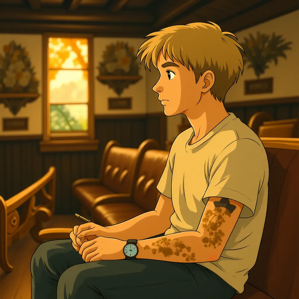 Ryan Gosling in The Place Beyond the Pines (2012) - Anime style