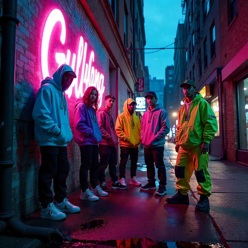 Gully Gang: Neon Alley Street Art Collective