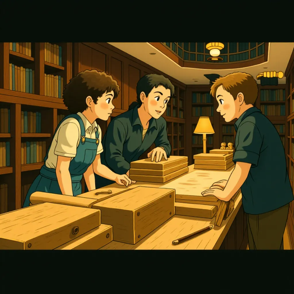 Dan Aykroyd, Patton Oswalt, Logan Kim, and Mckenna Grace in Ghostbusters: Frozen Empire (2024) - Anime style