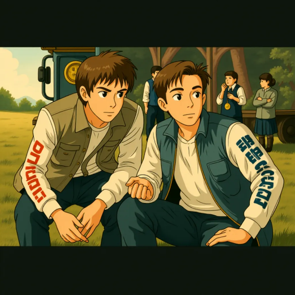 Luke Wilson, David Herman, Brendan Hill, Sara Rue, Dax Shepard, and Anthony 'Citric' Campos in Idiocracy (2006) - Anime style