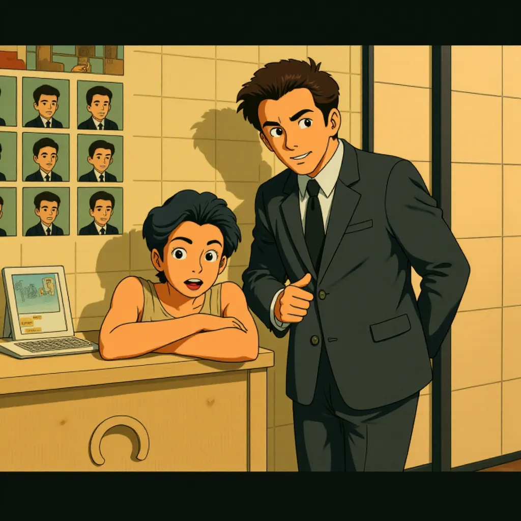 Benicio Del Toro at an event for The Phoenician Scheme (2025) - Ghibli style