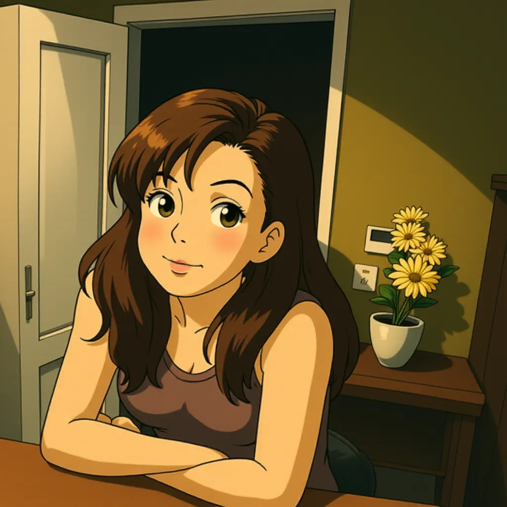 Katie Featherston in Paranormal Activity (2007) - Anime style