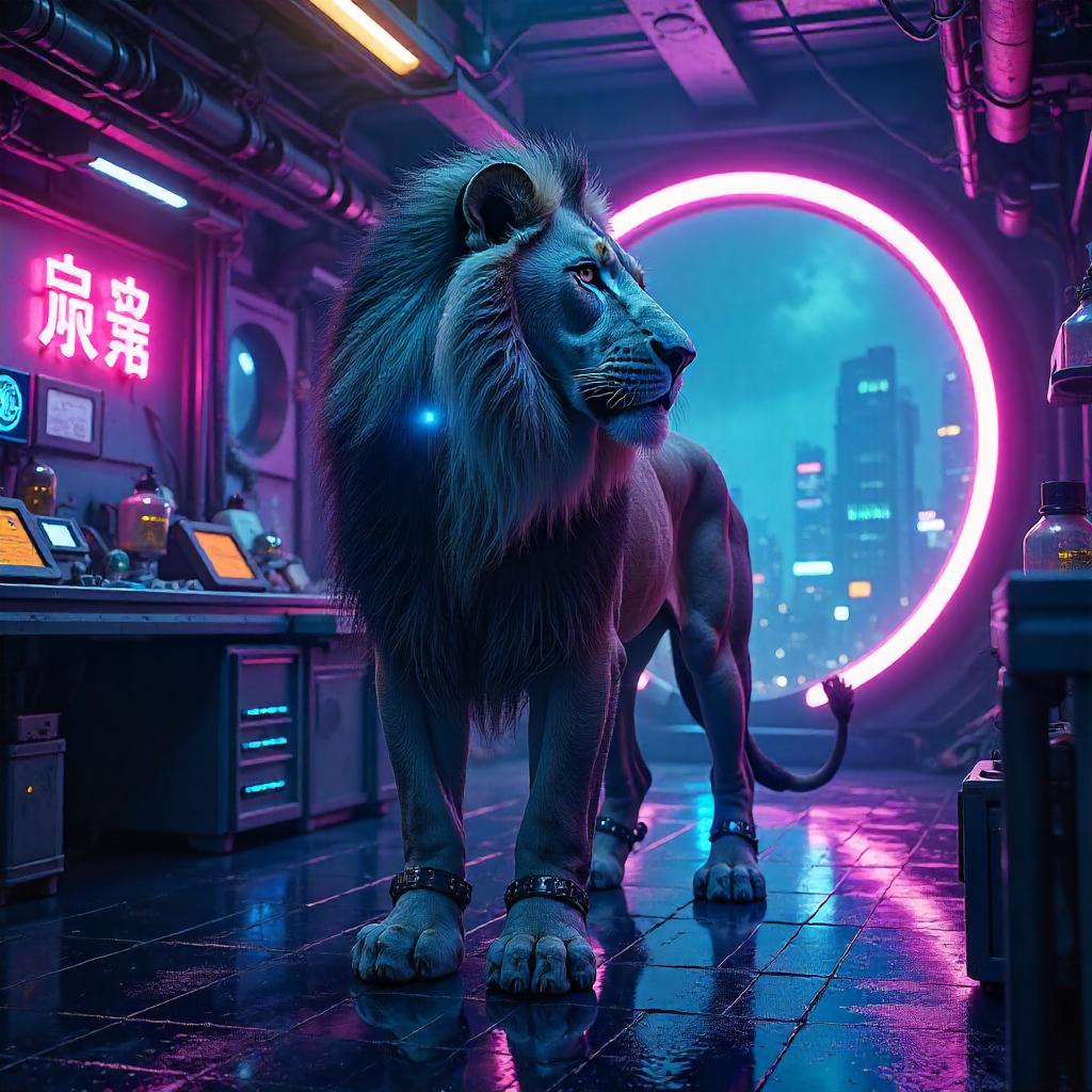 Lion of Neon: Portal Lab