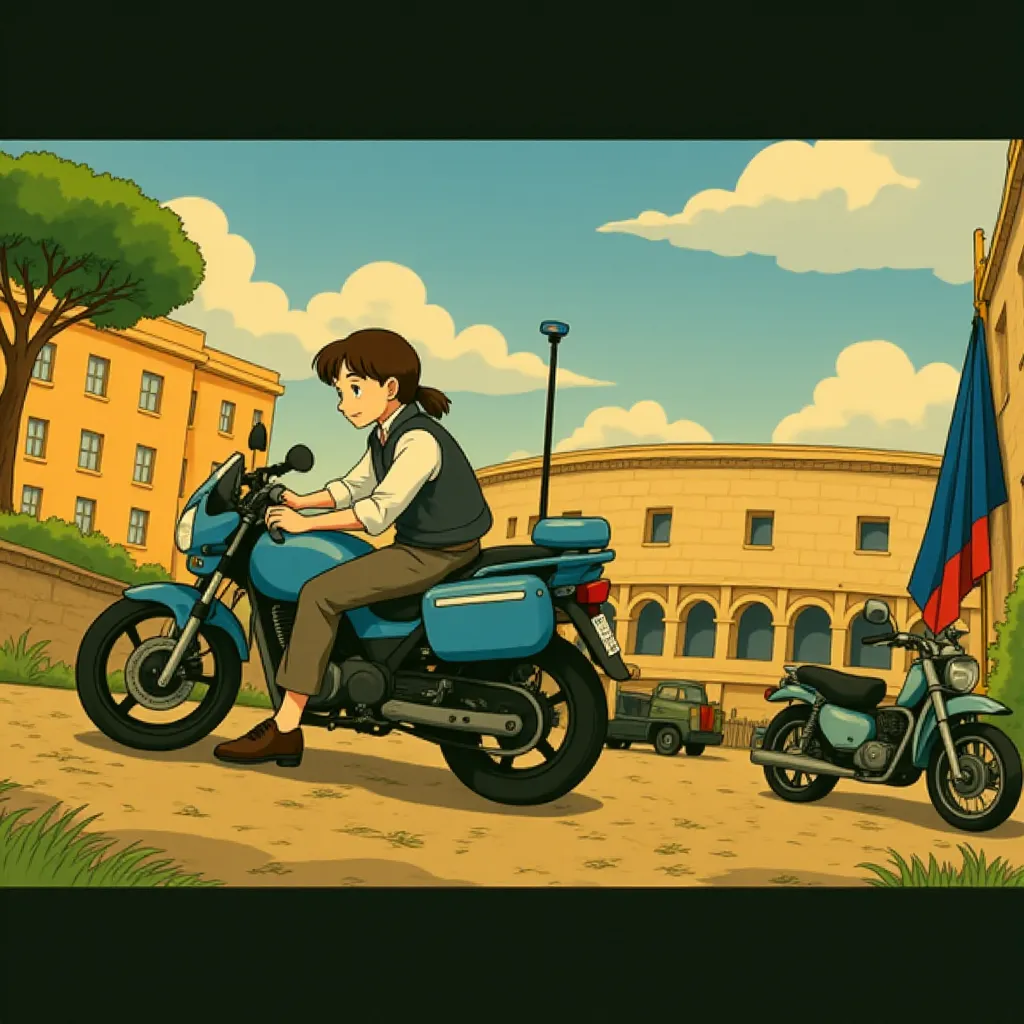 Tom Cruise in Mission: Impossible - Dead Reckoning Part One (2023) - Anime style