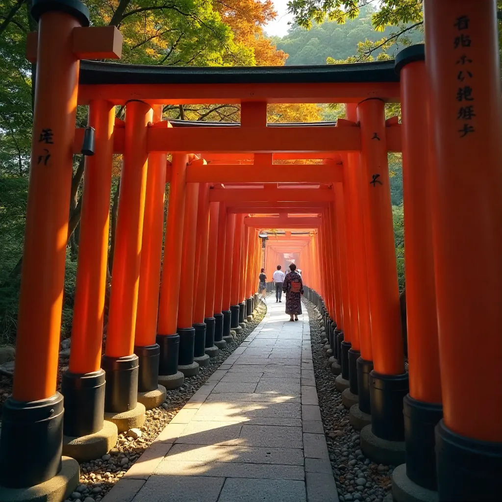 Vermilion Gates of Fushimi Inari, Kyoto