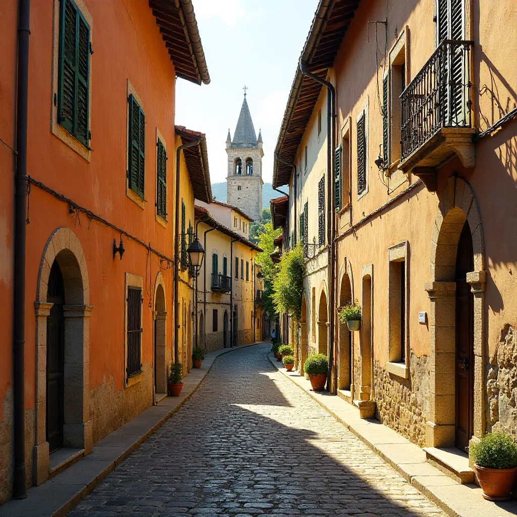 Orvieto Alleyway of Umbrian Charm