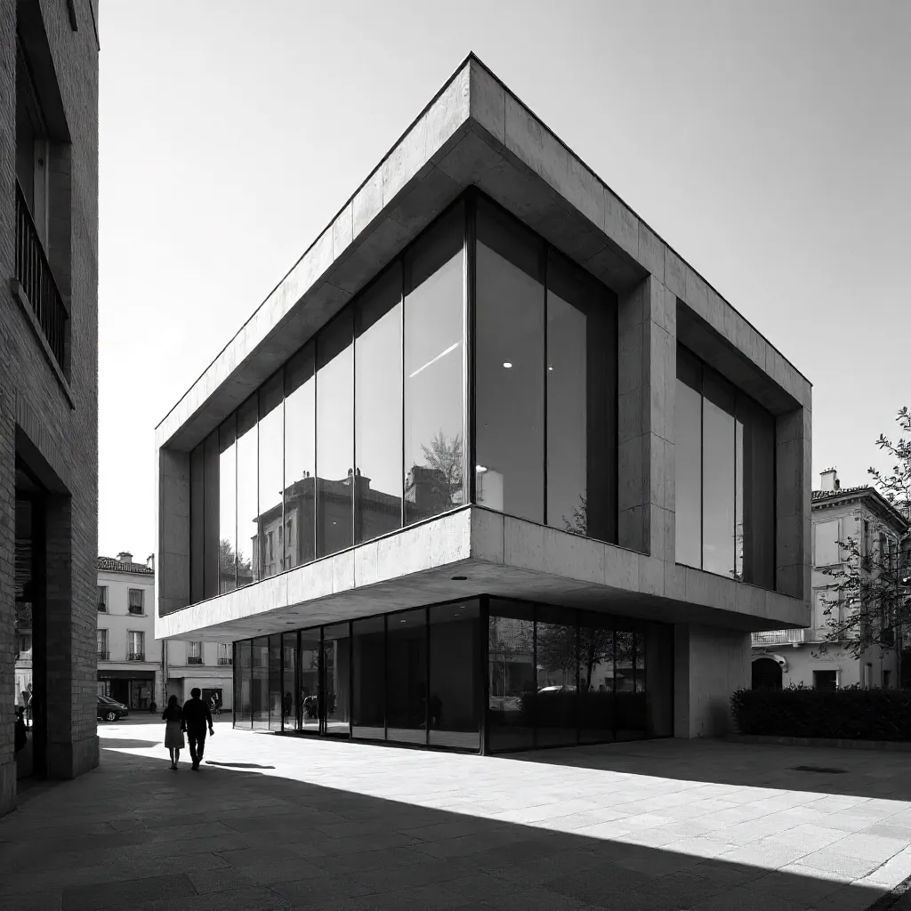 Monochrome Modernity in Montpellier
