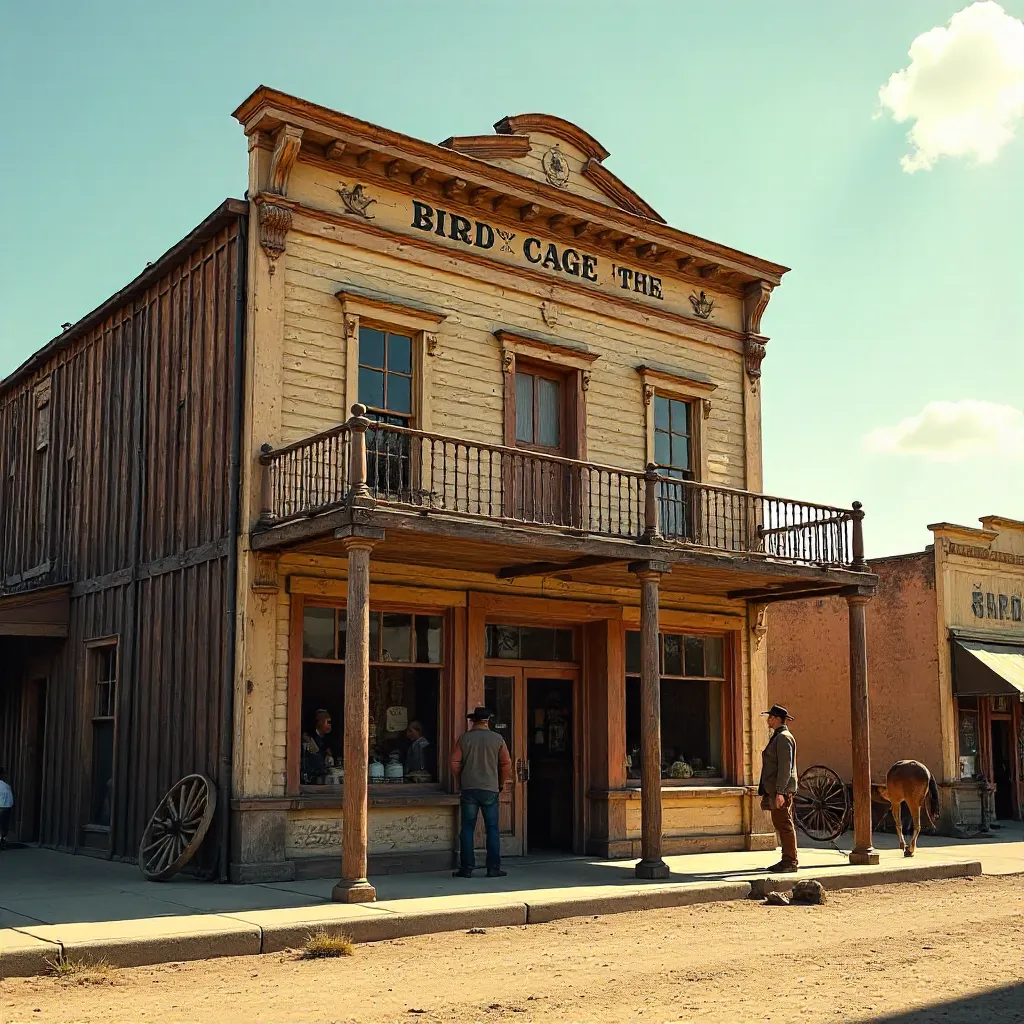 Bird Cage Theatre Exterior, Tombstone Wild West