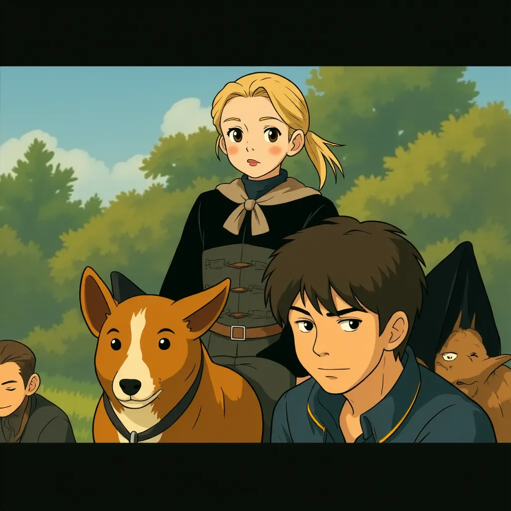 Jodie Comer in The Last Duel (2021) - Anime style